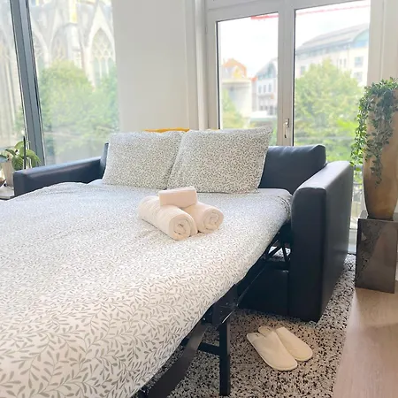 In The Heart Of With Fantastic Views Appartement Gent