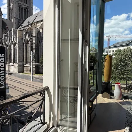 アパート Historic Centre - Belfry & St Nicholas Church View