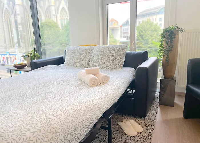 In The Heart Of With Fantastic Views Appartement Gent